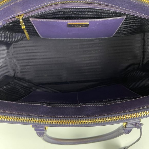 Prada Saffiano Lux Galleria Double Zip Tote - Authenticity Certified - Picture 15 of 15